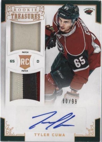 2012-13 Panini Rookie Anthology - Tyler Cuma #126