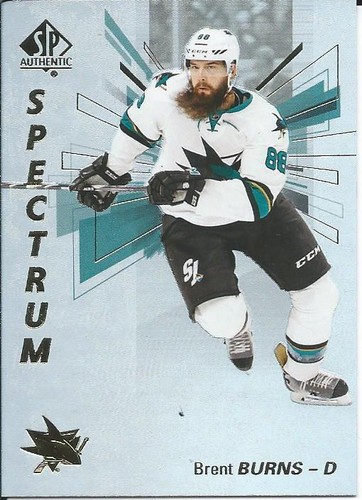 2016-17 SP Authentic - Brent Burns #S-18