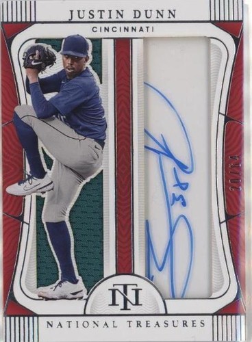 2022 Panini National Treasures - Justin Dunn #JGS-JD