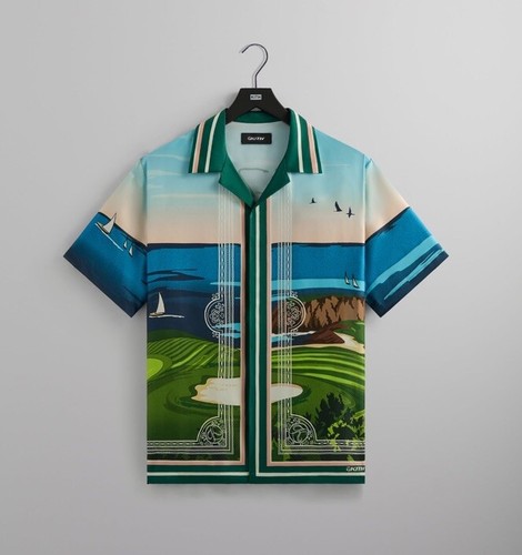メンズウェア Kith TaylorMade Stinger Camp CollarShirt Kith TaylorMade Stinger Camp Collar Shirt Blank Men's - SS24