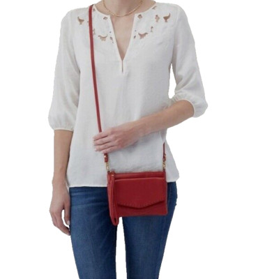 HOBO Stroll Leather Crossbody Bag  RIO,  NWT