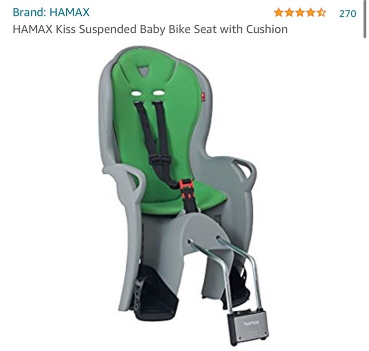 gumtree baby bike seat