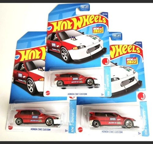 Hot Wheels HONDA CIVIC ANNIVERSARY 10台 Hot Wheels Auto Motive Assort Honda Civic Anniversary (Set