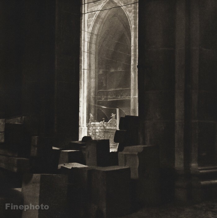 【Josef Sudek: Saint Vitus’s Cathedral 】 Josef Sudek | St. Vitus Cathedral (1928) | MutualArt
