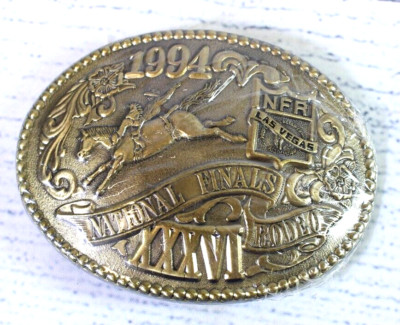 1994 National Finals Rodeo Las Vegas Belt Buckle XXVI