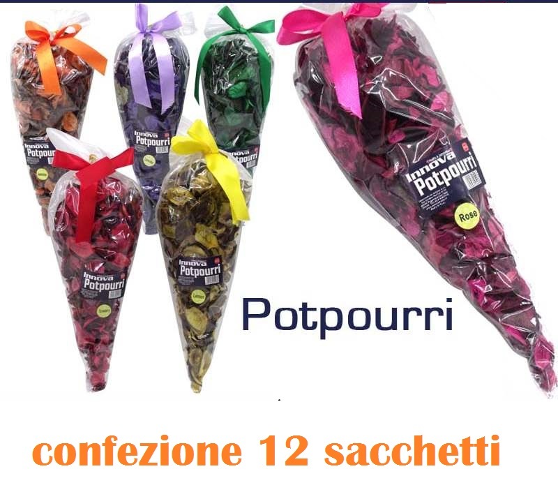 Set 12 Pezzi Sacchetto Pot Pourri Potpourri Varie Fragranze Profumo Ambiente moc