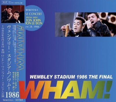 WHAM! / WEMBLEY STADIUM 1986 THE FINAL (2CD) Japan NEW