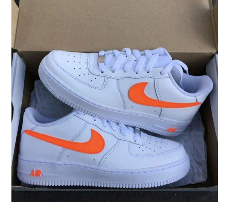 NIKE AIR FORCE 1 - NEON ORANGE | in Hemel Hempstead, Hertfordshire | Gumtree