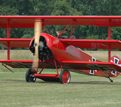 Giant 1/3 Scale German WW-I Fokker DR-1 Triplane Plans and Templates 96ws