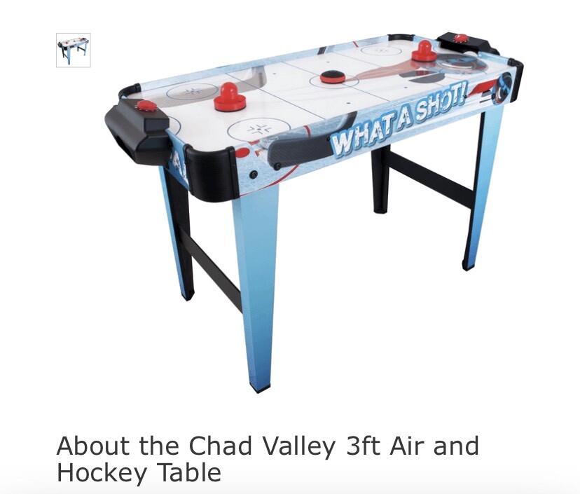 3ft air hockey table chad valley | in Gosforth, Tyne and Wear | Gumtree