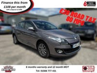 2013 Renault Megane 1.5 dCi 110 Dynamique TomTom 5dr [Start Stop] HATCHBACK Dies