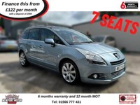2013 Peugeot 5008 1.6 e-HDi 115 Allure 5dr EGC Automatic (7 Seats)  MPV Diesel A