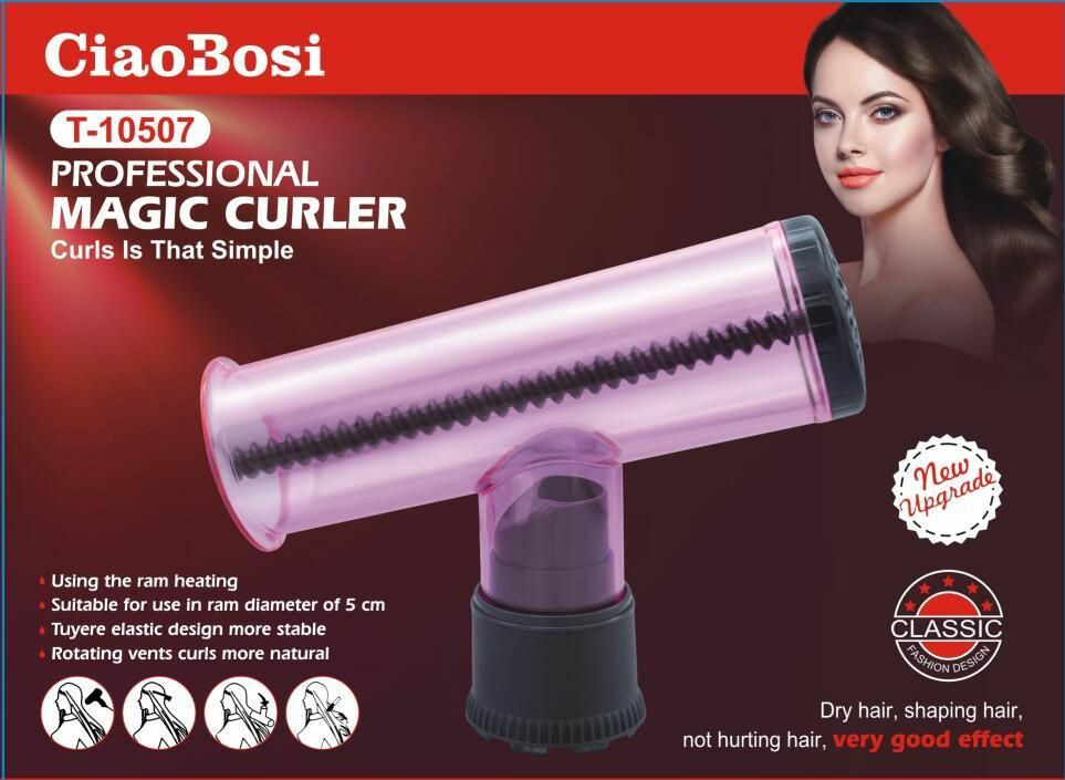 Diffusore Phon Arricciacapelli Crea Boccoli Capelli Ricci T-10507 linq