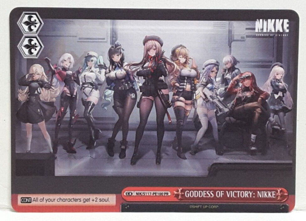 English Weiss Schwarz GODDESS OF VICTORY : NIKKE NIK/S117 English Weiss Schwarz GODDESS OF VICTORY : NIKKE NIK/S117