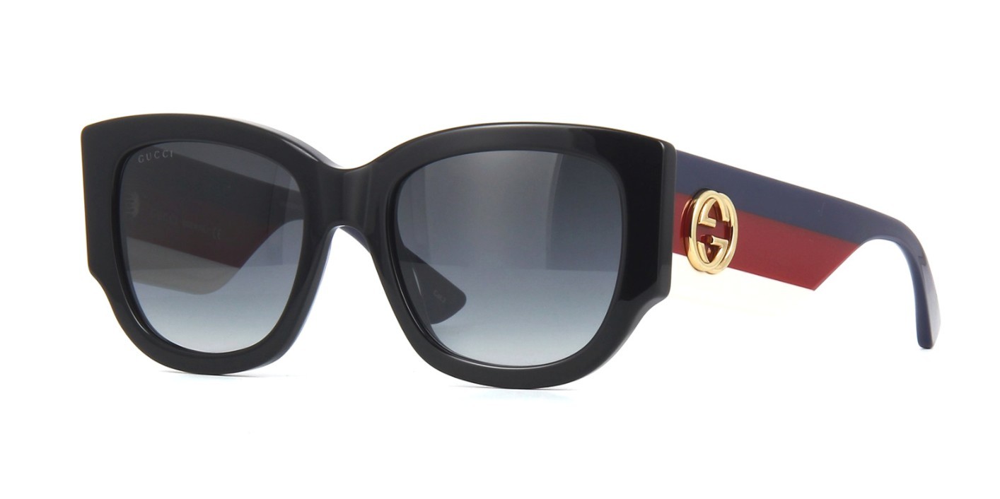 【2025秋冬新作】 Black/Grey GG0276S Gucci Shaded Sunglasses (001) 小物