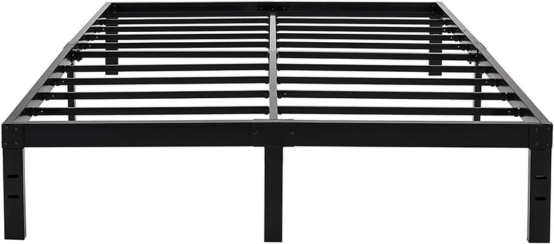 14 Inch Reinforced Platform Bed Frame/3500Lbs Heavy Duty/Easy Assembly