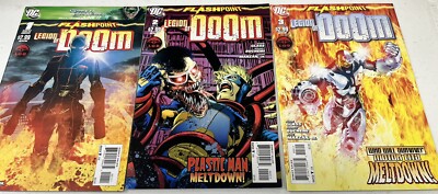 Legion Of Doom 1-3 Flashpoint (DC 2011) Full Set