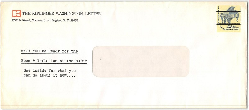 8 4c Piano Precancel Kiplinger Washington Letter Ebay