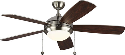 5DIC52BSD-V1 Discus Classic 52'' Ceiling Fan with Advanced LED Light and Pull Cha