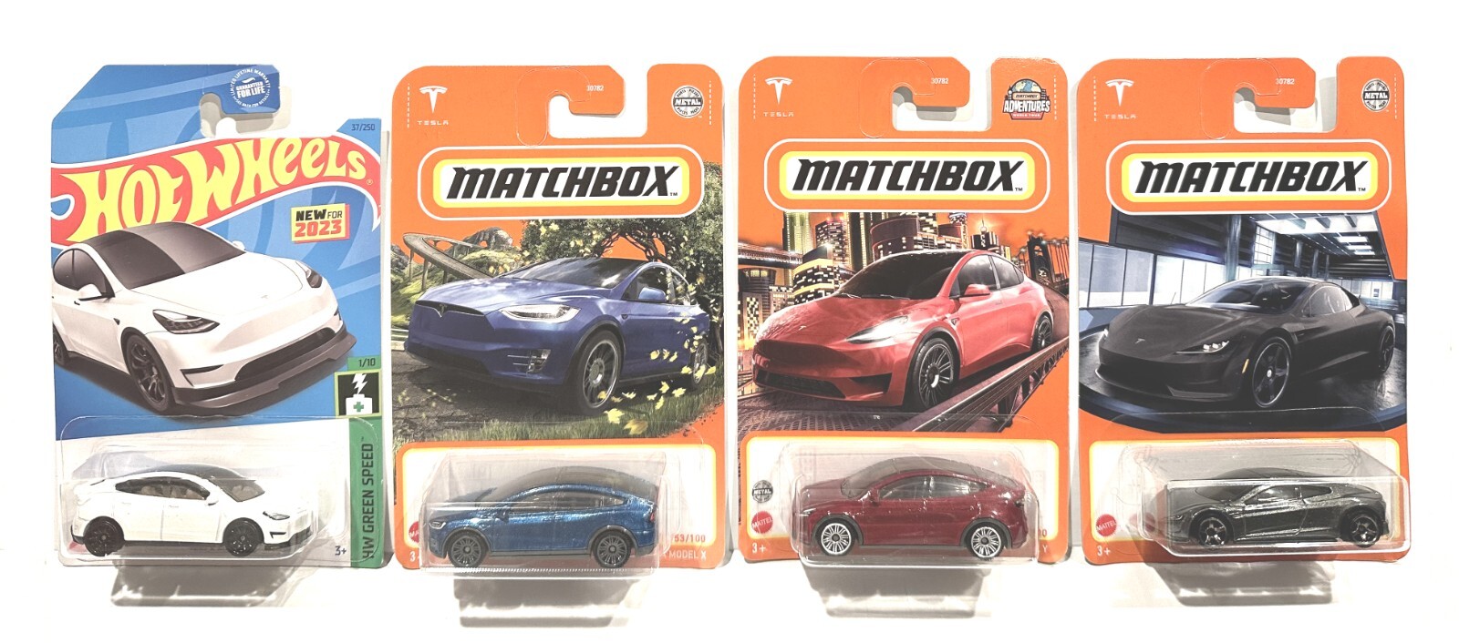 2台TESLA MODEL Y テスラ　モデルY　マッチボックス　４ Amazon.com: Matchbox Tesla Model Y : Toys & Games