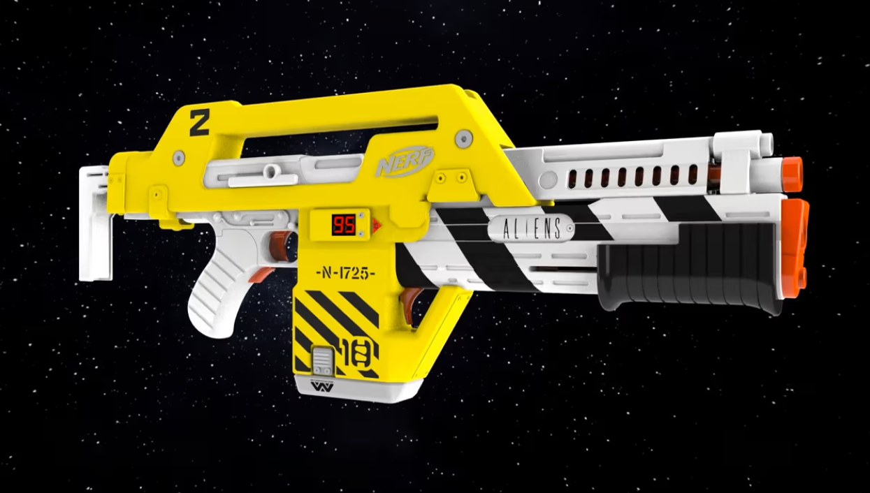 NERF Hasbro Aliens Blaster M41A Pulse Rifle Replica LMTD