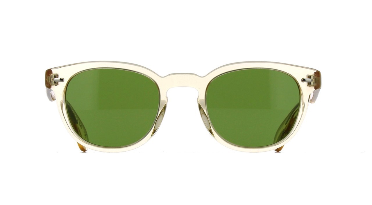 Pre-owned Oliver Peoples Sheldrake Sun Ov 5036s Buff/green C (1580/52) Sunglasses