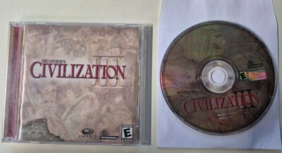 Sid Meier's Civilization III Infogrames PC CD-ROM Windows 95/98/XP 2000