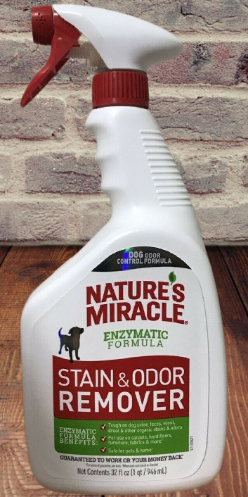 Nature's Miracle Dog Urine, Feces, Vomit, Drool, Stain And Odor