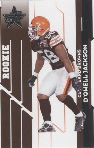 2006 Leaf Rookies & Stars D'Qwell Jackson #106