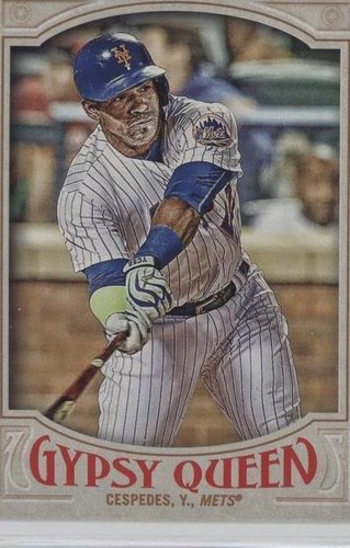 2016 Topps Gypsy Queen - Yoenis Cespedes #165