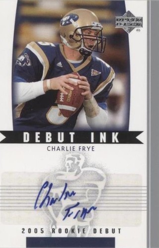 2005 Upper Deck Rookie Debut Charlie Frye #DI-CF