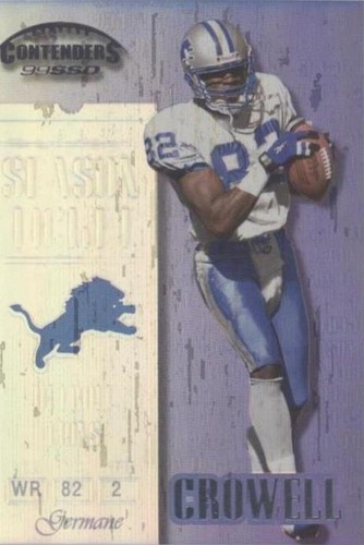 1999 Playoff Contenders SSD Germane Crowell #27