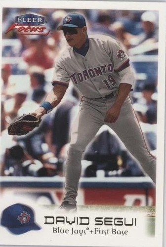 2000 Fleer Focus - David Segui #210