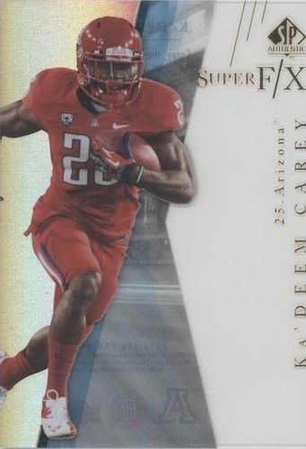 2014 SP Authentic Ka'Deem Carey #33
