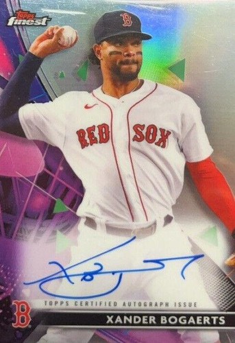 2021 Topps Finest - Xander Bogaerts #FA-XB