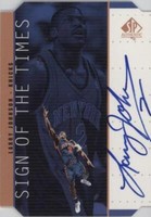 1998-99 SP Authentic - Larry Johnson #LJ