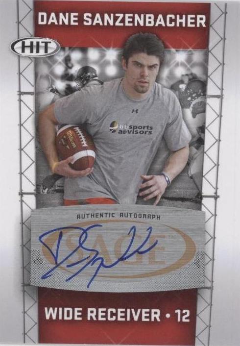2011 SAGE Hit Dane Sanzenbacher #A12