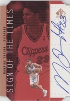 1998-99 SP Authentic - Maurice Taylor #TY