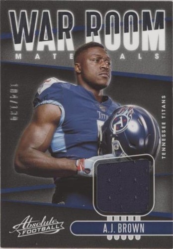 2019 Panini Absolute A.J. Brown #WAR-1