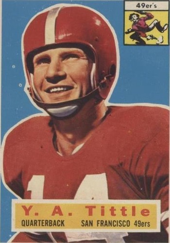 1956 Topps Y.A. Tittle #86