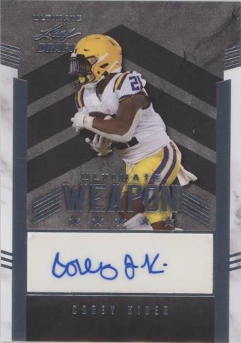 2022 Leaf Ultimate Draft Corey Kiner #UW-CK1