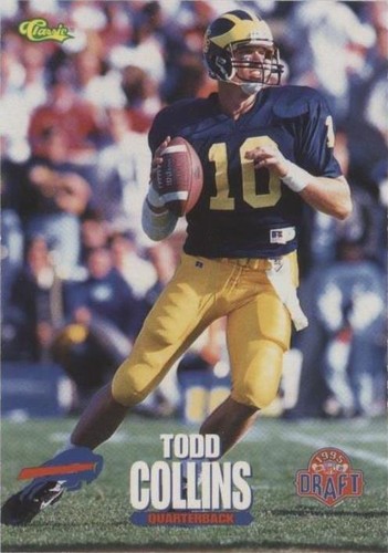 1995 Classic NFL Draft Todd Collins #42