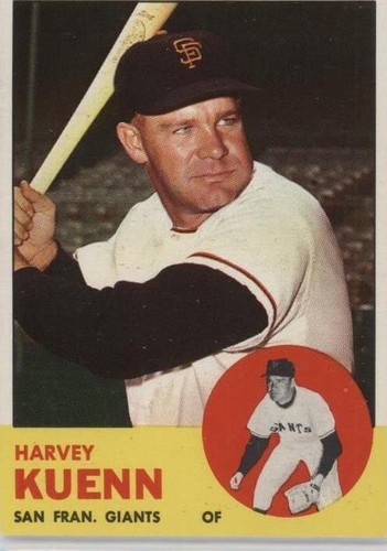 1963 Topps - Harvey Kuenn #30