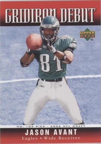 2006 Upper Deck Jason Avant #1GD-AV