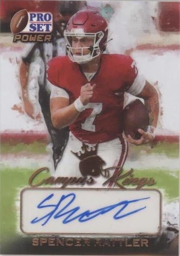 2021 Leaf Pro Set Power Spencer Rattler #CK-SR1