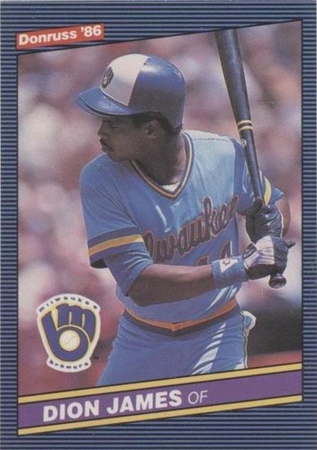 1986 Donruss - Dion James #89