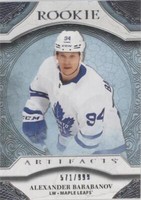 2020-21 Upper Deck Artifacts - Alexander Barabanov #RED207