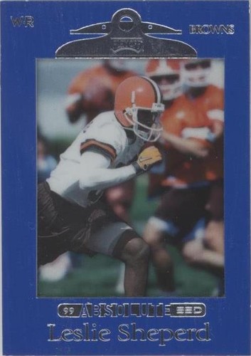 1999 Playoff Absolute SSD Leslie Shepherd #23