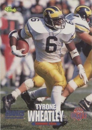1995 Classic NFL Draft Tyrone Wheatley #17