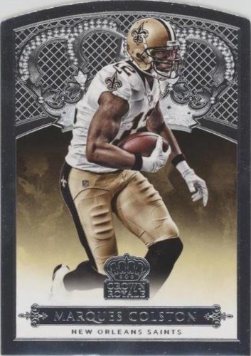2015 Panini Crown Royale Marques Colston #77